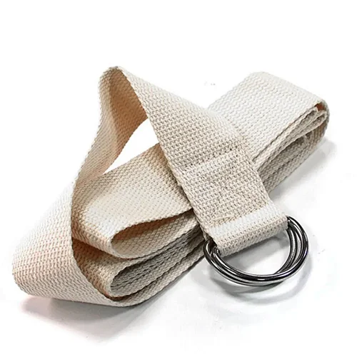 Yoga strap for stretching